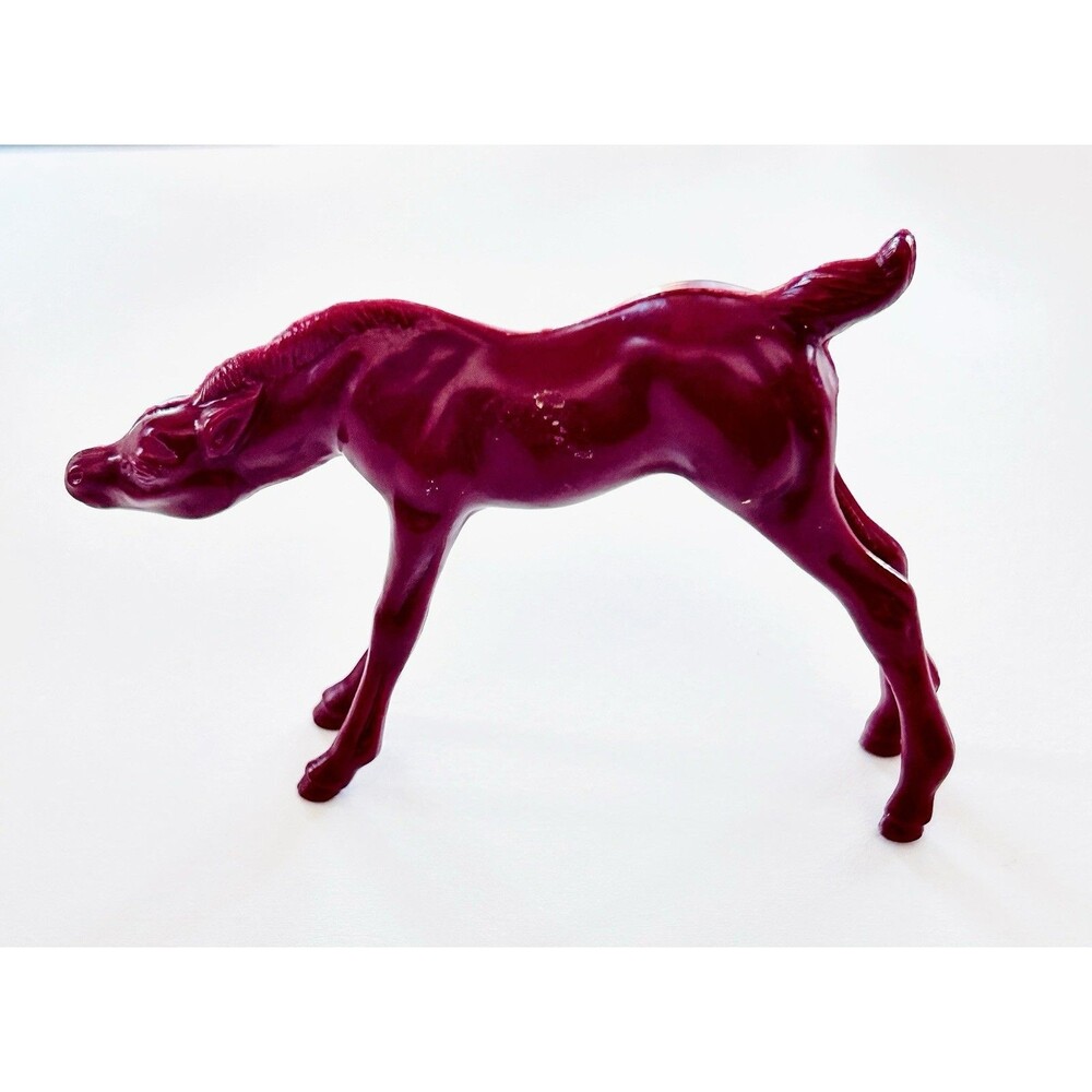 Vintage Hartland Plastics Foal Horse MCM Rare Unique Position - Picture 2 of 7